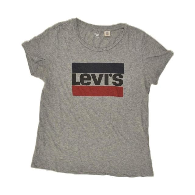 Levi's Women's T-shirt - Grey - M on Productcaster.