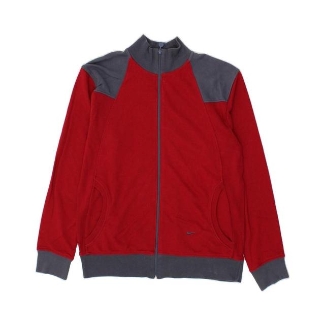 Nike Men's Cotton Jacket - Red - M on Productcaster.