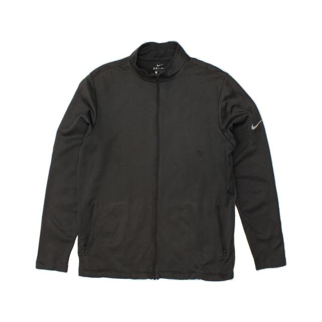 Nike Men's Polyester Jacket - Black - M on Productcaster.