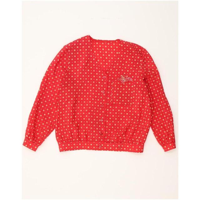 Vintage Men's Blouse - Red - XL on Productcaster.