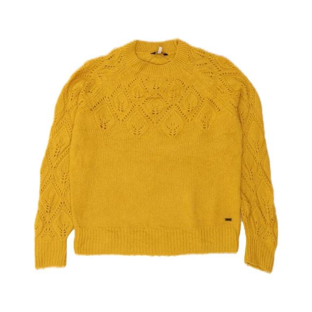 Joules Women's Jumper - Yellow - 12 on Productcaster.