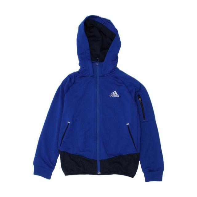 Adidas Kids' Hoodie - Blue - 9 years on Productcaster.