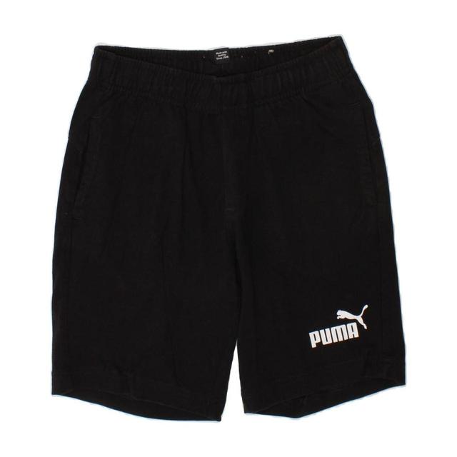 Puma Kids' Shorts - Black - 8 years on Productcaster.