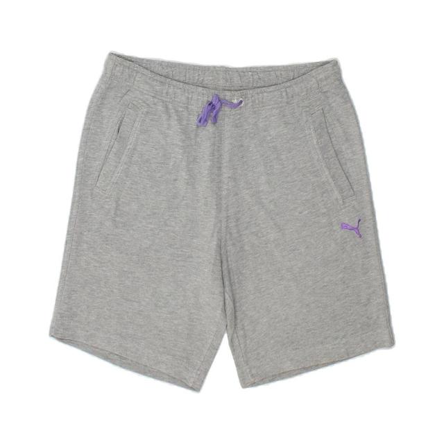 Puma Men's Shorts - Grey - L on Productcaster.