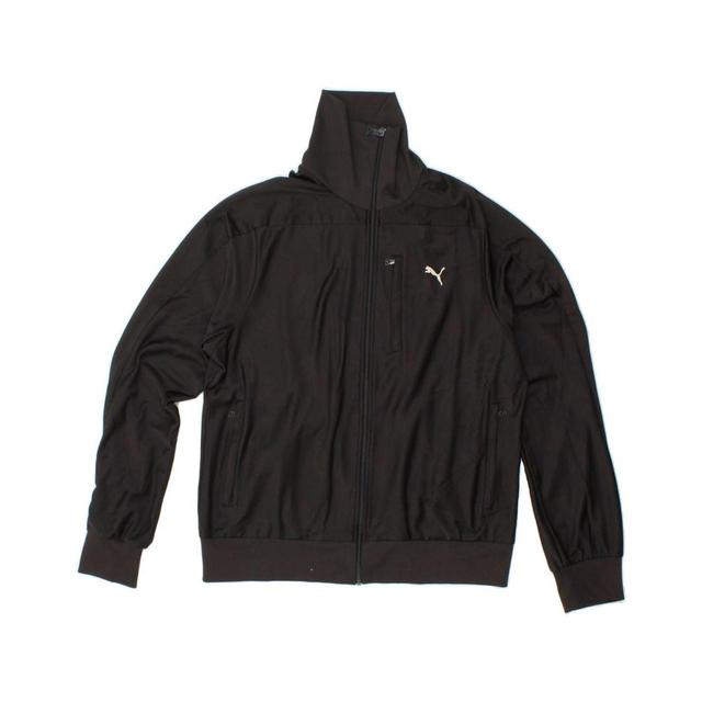 Puma Men's Jacket - Black/White - XXL on Productcaster.