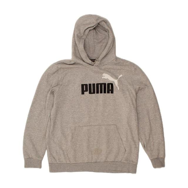 Puma Men's Jumper - Grey - L on Productcaster.