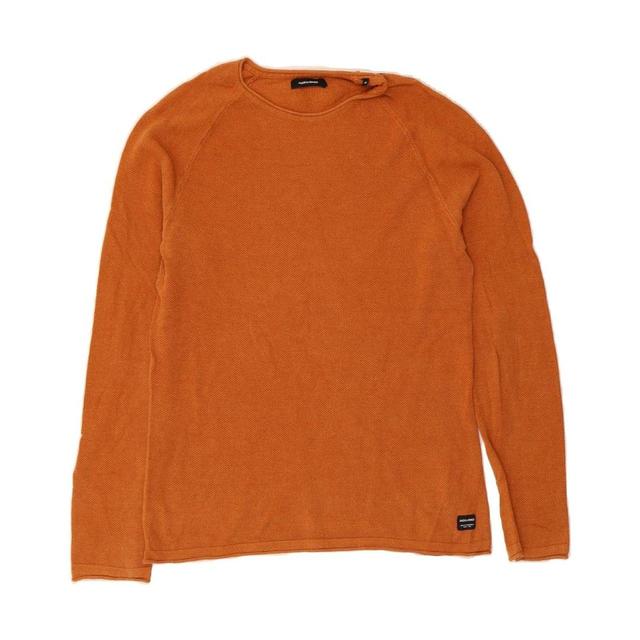 Jack & Jones Men's Jumper - Orange - M on Productcaster.