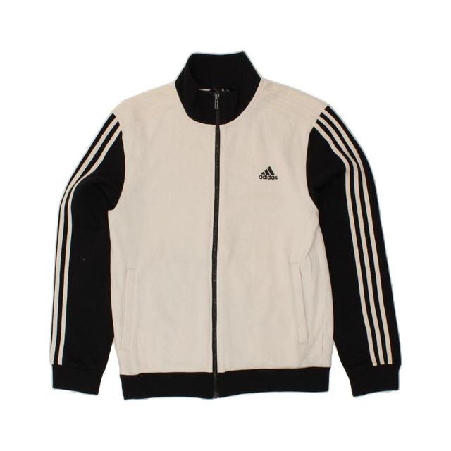 Adidas Men's Cotton Jacket - White - M on Productcaster.