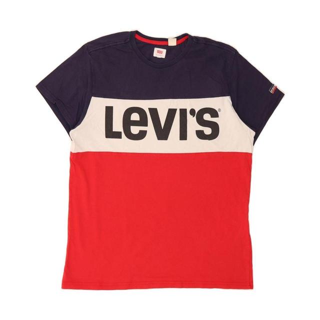 Levi's Men's T-shirt - Multi/Red - L on Productcaster.