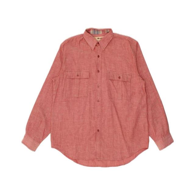 Vintage Men's Shirt - Red - L on Productcaster.