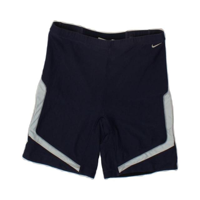 Nike Women's Shorts - Blue/Navy - S on Productcaster.