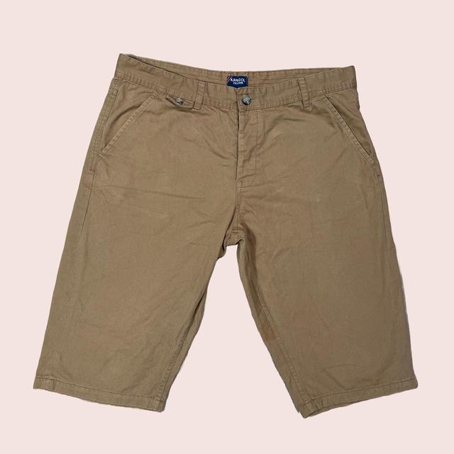 Kangol Men's Shorts - Tan - L on Productcaster.