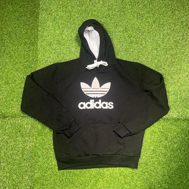 Adidas Women's Hoodie - Black - L on Productcaster.