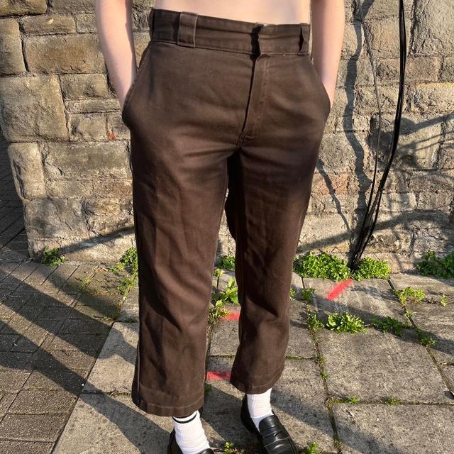 Dickies Men's Trousers - Brown - 26" on Productcaster.