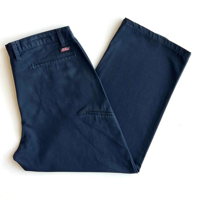 Dickies Men's Trousers - Navy - 38" on Productcaster.