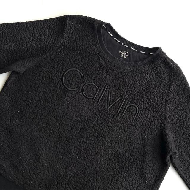 CK Calvin Klein Women's Sweatshirt - Black - L on Productcaster.