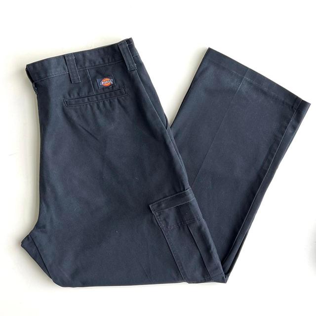 Dickies Men's Trousers - Navy - 40" on Productcaster.