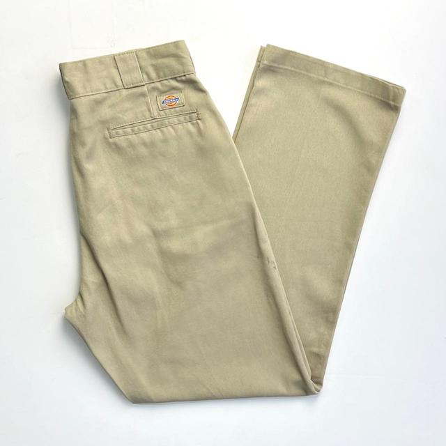 Dickies Men's Trousers - Tan - 33" on Productcaster.