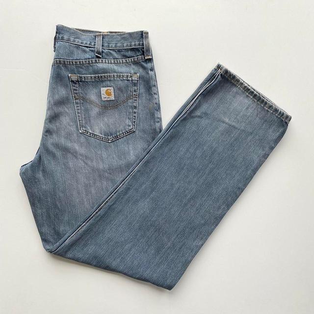 Carhartt Men's Jeans - Blue - 38" on Productcaster.