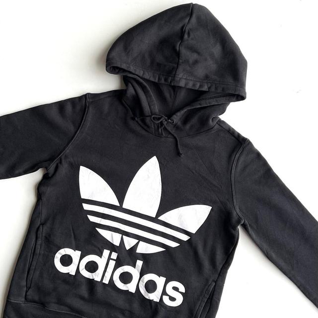 Adidas Women's Hoodie - Black - XS on Productcaster.