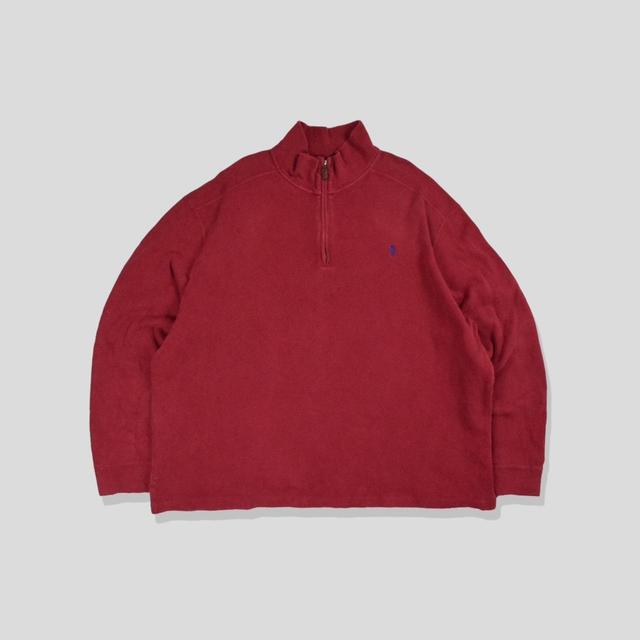 Polo Ralph Lauren Men's Sweatshirt - Burgundy - XXL on Productcaster.