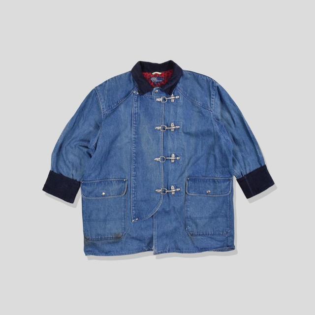 Polo Ralph Lauren Men's Denim Jacket - Blue - L on Productcaster.