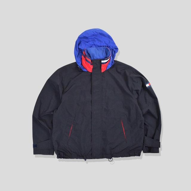 Tommy Hilfiger Men's Windbreaker Jacket - Black - M on Productcaster.