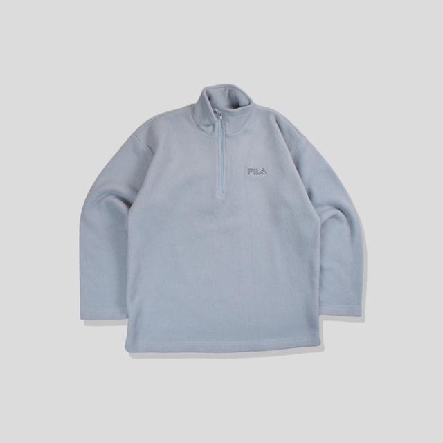 Fila Men's Jumper - Blue - S on Productcaster.