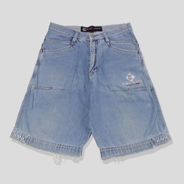 Karl Kani Men's Shorts - Blue - 28" on Productcaster.