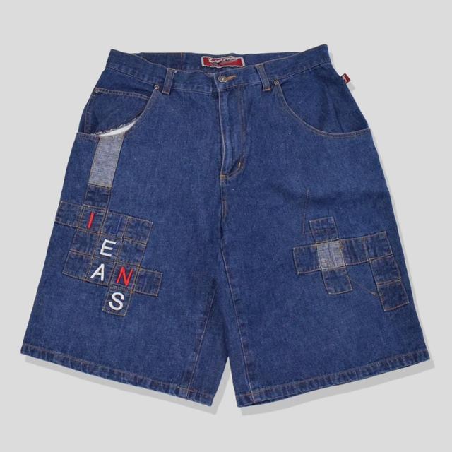 Vintage Men's Shorts - Blue - 32" on Productcaster.