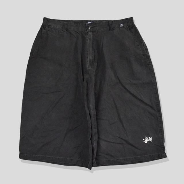 Stüssy Men's Shorts - Black - 34" on Productcaster.