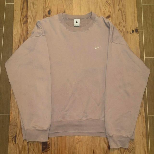 Nike Men's Sweatshirt - Tan/Cream - XL on Productcaster.