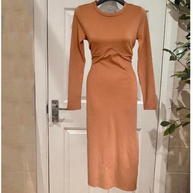 Topshop Women's Bodycon Dress - Tan - 8 on Productcaster.