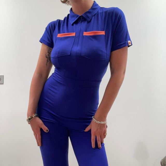 Women's Jumpsuit - Blue - M on Productcaster.