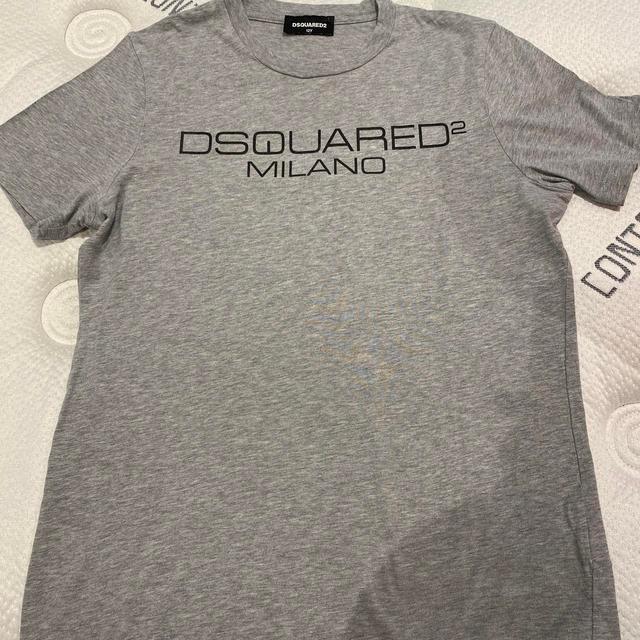 Dsquared2 Kids' T-shirt - Grey - 12 years on Productcaster.