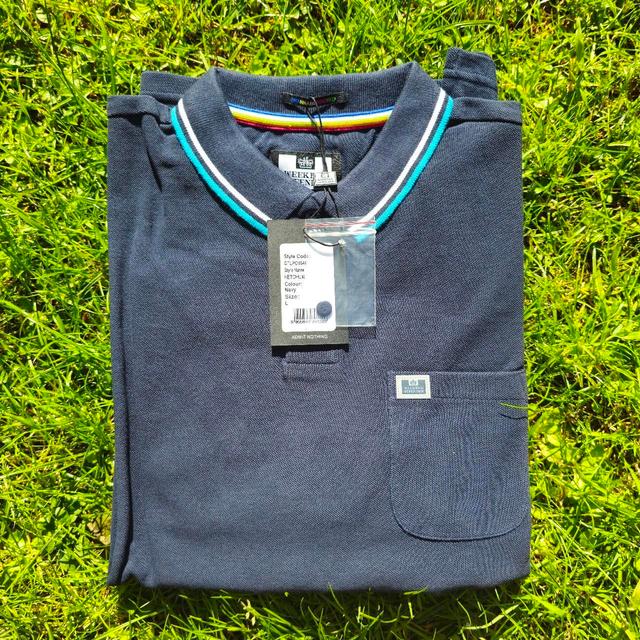 Weekend Offender Men's Polo shirt - Navy - L on Productcaster.