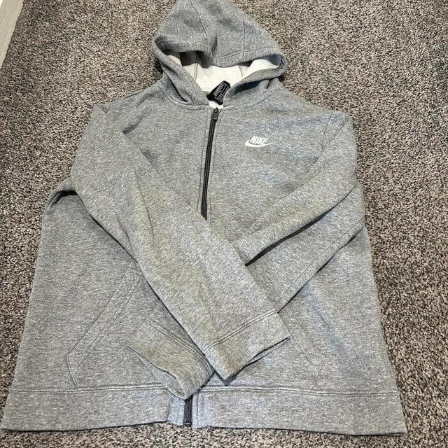 Nike Kids' Hoodie - Grey on Productcaster.