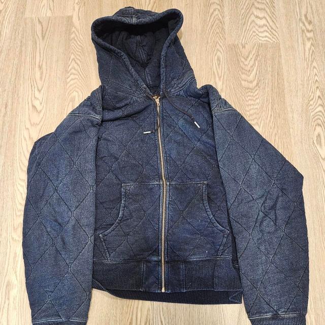 RRL by Ralph Lauren Men's Hoodie - Blue - XL on Productcaster.