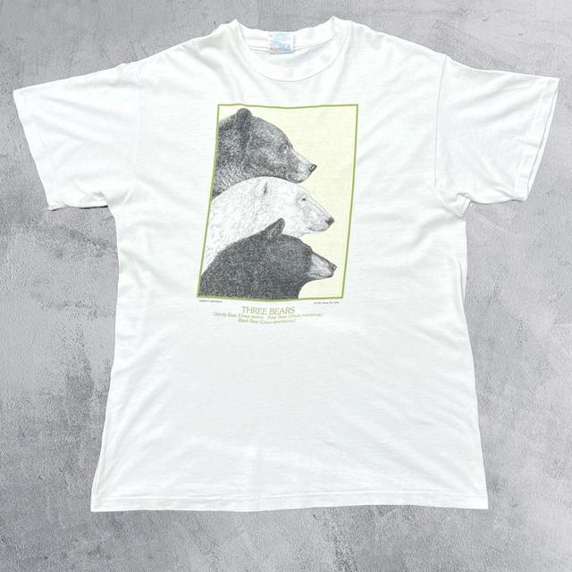 American Vintage Men's T-shirt - White - L on Productcaster.