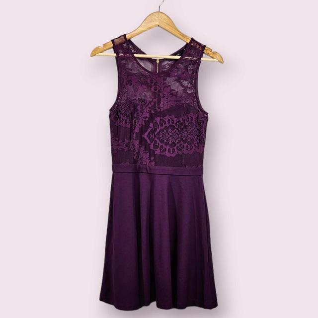 New Look Women's Dress - Purple - 8 on Productcaster.