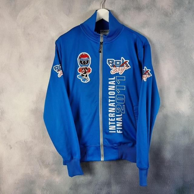 Vintage Men's Lightweight Jacket - Blue - M on Productcaster.