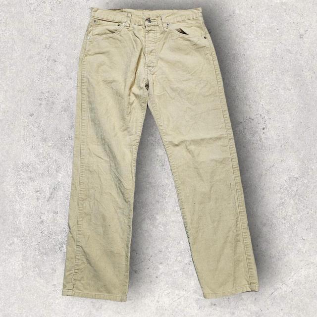 Levi's Men's Jeans - Cream - 34" on Productcaster.