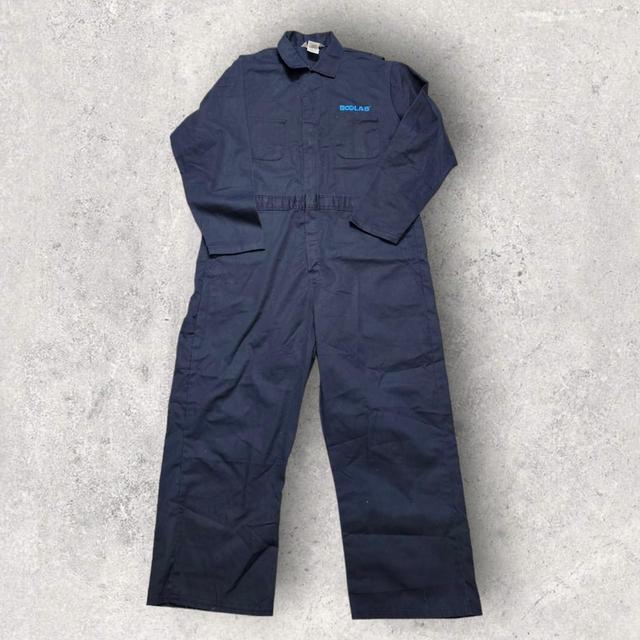 Men's Jumpsuit - Navy - L on Productcaster.