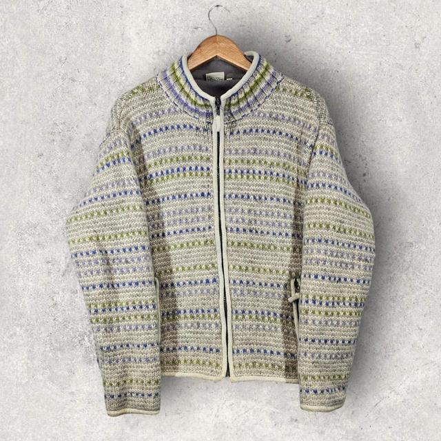 Pachamama Women's Cardigan - Cream/Multi - M on Productcaster.