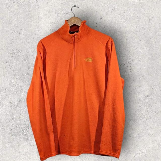 The North Face Men's Sweatshirt - Orange - L on Productcaster.