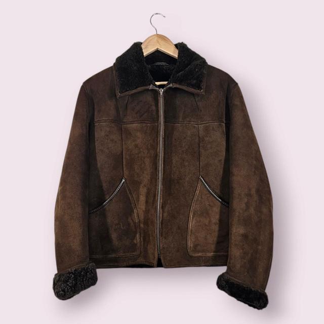 Men's Coat - Brown - M on Productcaster.