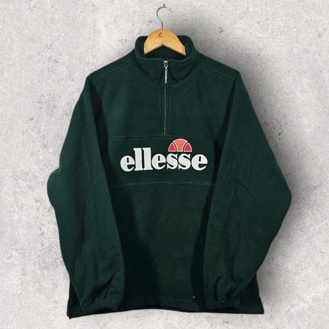 Ellesse Men's Sweatshirt - Green - M on Productcaster.