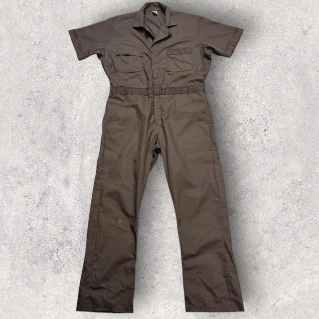 Wrangler Men's Jumpsuits and playsuits - Brown - L on Productcaster.