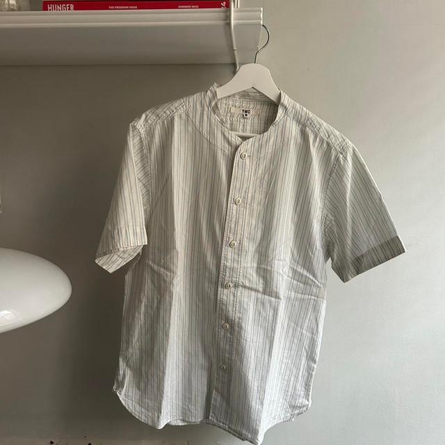 YMC Men's Shirt - White - M on Productcaster.