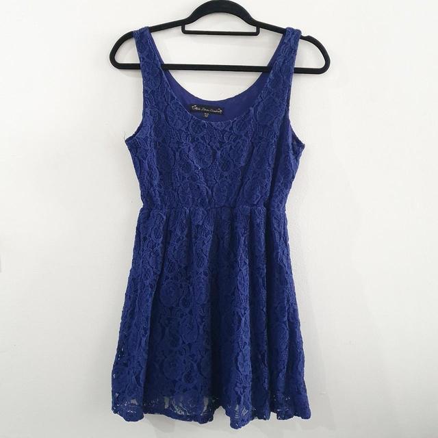 Women's Mini Dress - Blue - 12 on Productcaster.